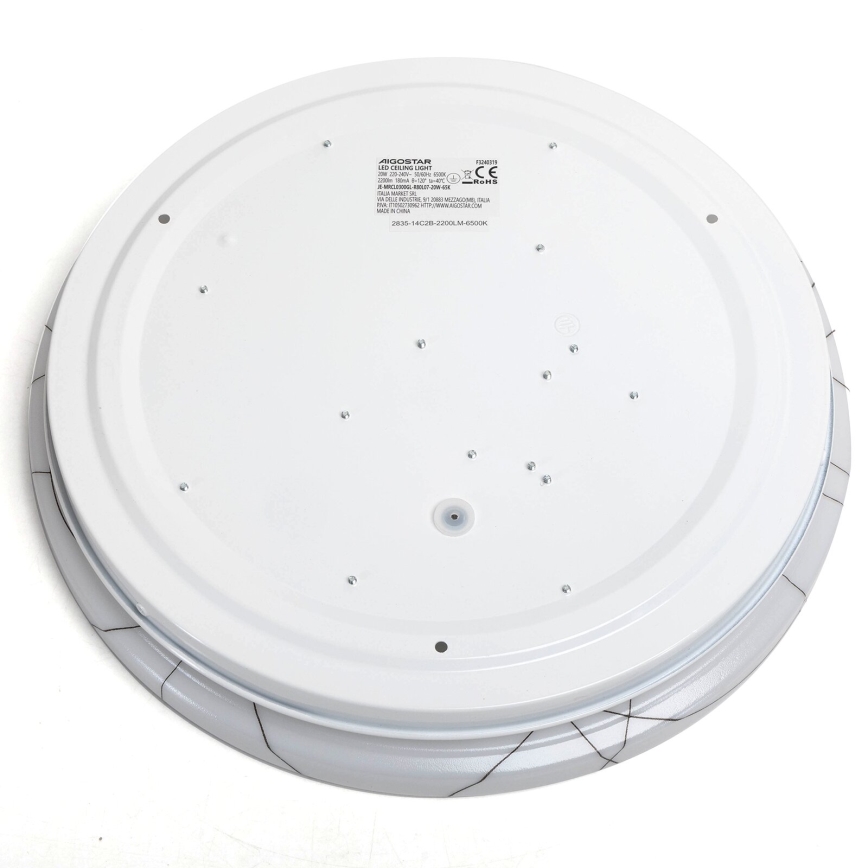 Aigostar - LED Laevalgusti LED/20W/230V 6500K d. 33cm