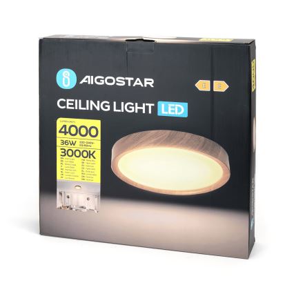 Aigostar - LED Laevalgusti LED/36W/230V 3000K d. 48,1 cm