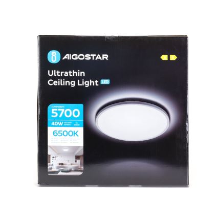 Aigostar - LED Laevalgusti vannituppa LED/40W/230V 6500K d. 54 cm IP44