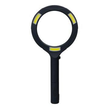 Aigostar - LED-luup valgustusega LED/3W/2xAA IP44