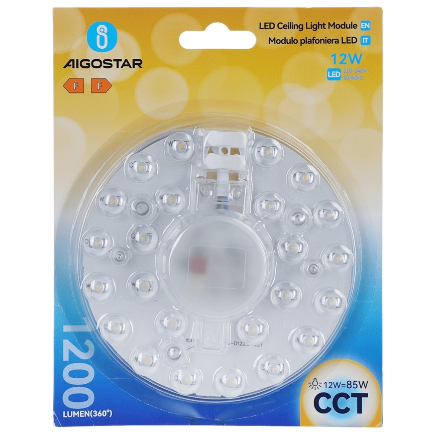 Aigostar - LED magnetiline moodul LED/12W/230V 3000/4000/6500K