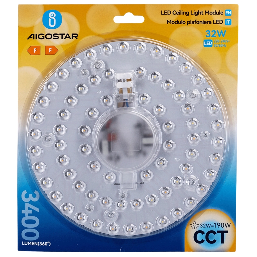 Aigostar - LED magnetiline moodul LED/32W/230V 3000/4000/6500K