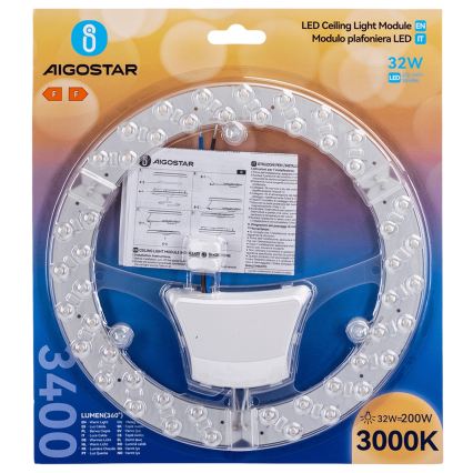 Aigostar - LED magnetmoodul LED/32W/230V 3000K