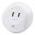 Aigostar - LED-öölamp hämaruseanduriga, pistikusse ühendatav, USB-ühendusega LED/0,4W/230V