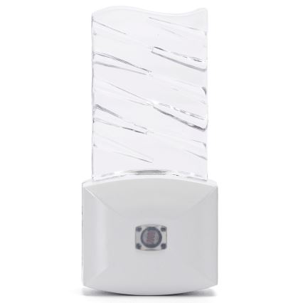 Aigostar - LED Öövalgusti hämardusanduriga LED/0,2W/230V 6500K