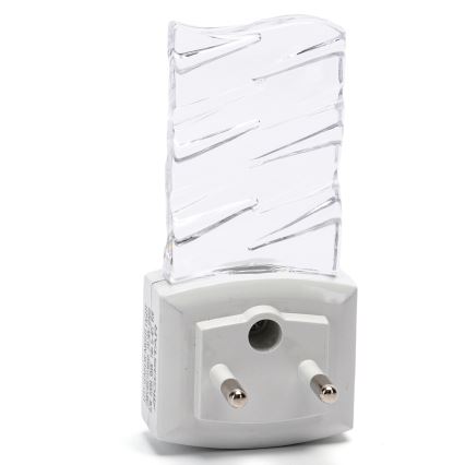 Aigostar - LED Öövalgusti hämardusanduriga LED/0,2W/230V 6500K