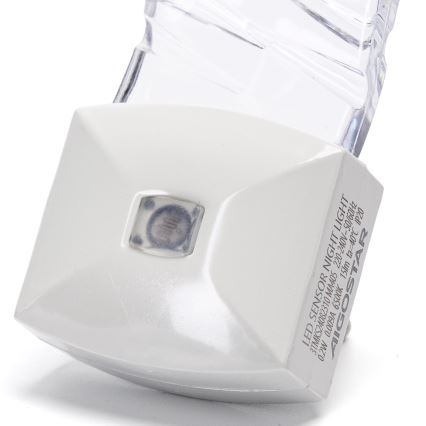 Aigostar - LED Öövalgusti hämardusanduriga LED/0,2W/230V 6500K