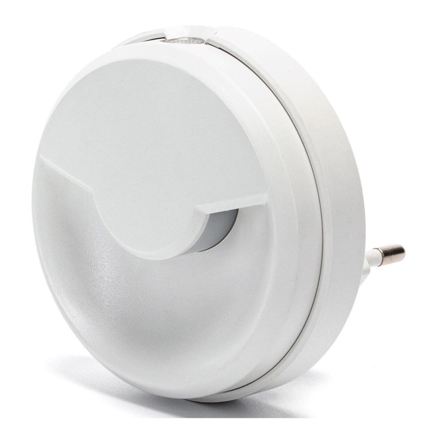 Aigostar - LED Öövalgusti hämardusanduriga LED/0,5W/230V 3000K