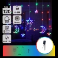 Aigostar - LED päikese jõulukett 120xLED/8 funktsiooni 3x0,6 m 500 mAh IP65 mitmevärviline
