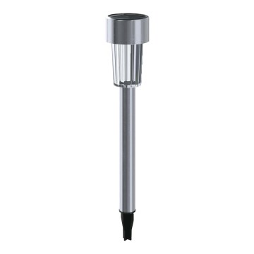 Aigostar - LED päikeseenergia lamp LED/0,006W/1,2V 29,5 cm 40 mAh mattkroom 6500K IP44
