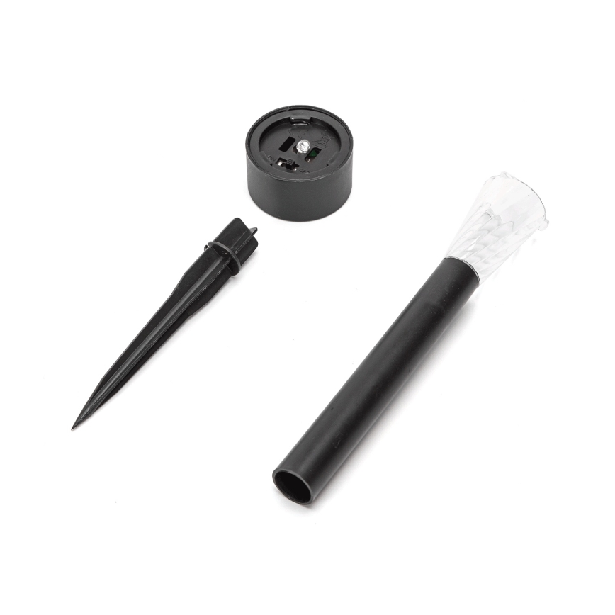 Aigostar - LED-päikeselamp LED/2V IP44 40 mAh must