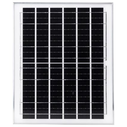 Aigostar - LED päikeselühter anduriga 2xLED/70W/12V 12000 mAh 6500K läbimõõt 23,5 cm + kaugjuhtimispult