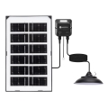 Aigostar - LED-päikeselühter LED/35W/12V 3000 mAh 6500K IP65 läbimõõt 15 cm + kaugjuhtimispult