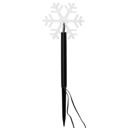 Aigostar - LED Päikesepaneel jõuluteemaline valgusti LED/0,054W/1,2V 1m 800 mAh IP65 külm valge