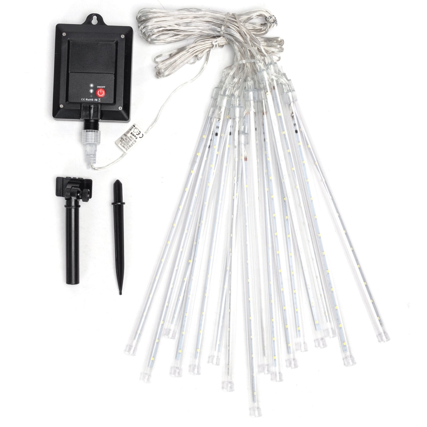 Aigostar - LED päikesetoitega jõulukett 384xLED/13m 1200 mAh IP65 soe valge