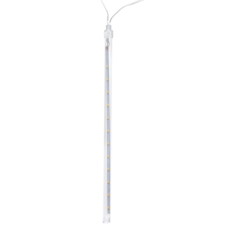 Aigostar - LED Päikesepaneeliga jõuluteemaline valguskett 384xLED/13m IP65 külm valge