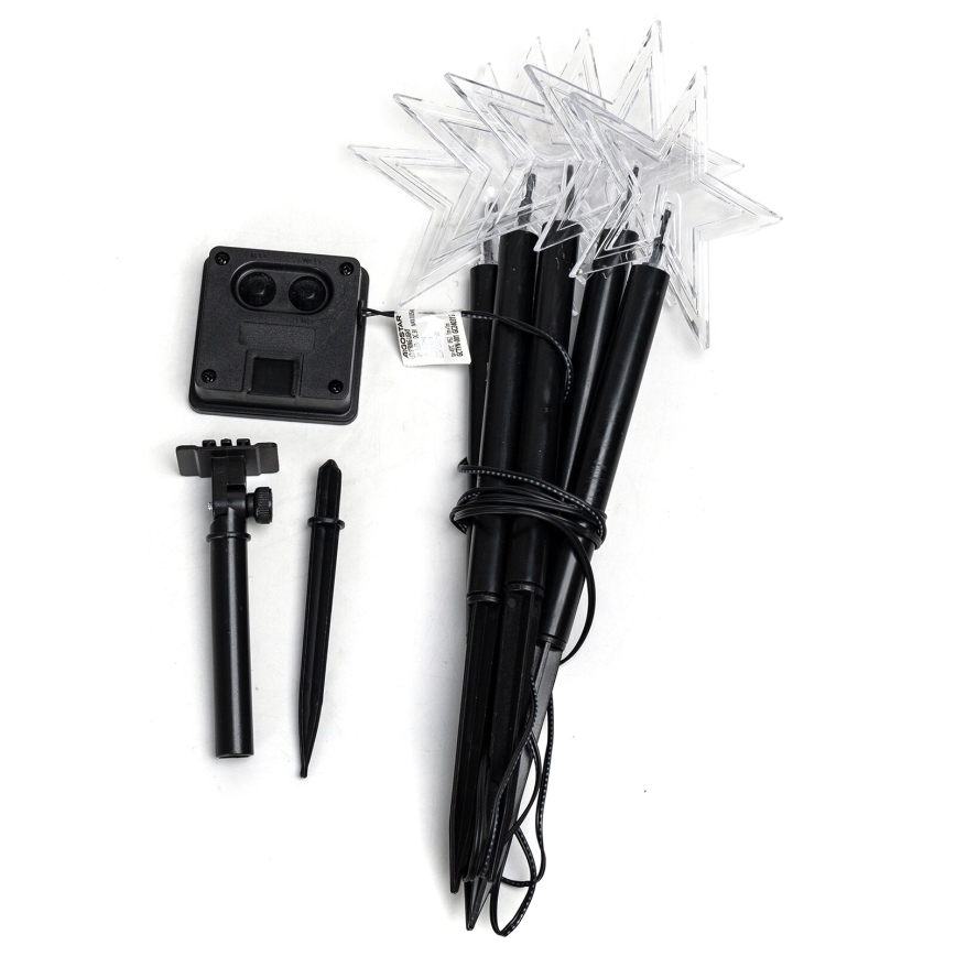 Aigostar - LED Päikesepaneeliga jõuluteemaline valgusti LED/0,054W/1,2V 1m IP65 800 mAh soe valge