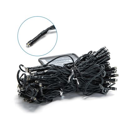 Aigostar - LED päikesepaneeliga jõulukett 100xLED/8 funktsiooni 4x1m IP65 soe valge 800 mAh