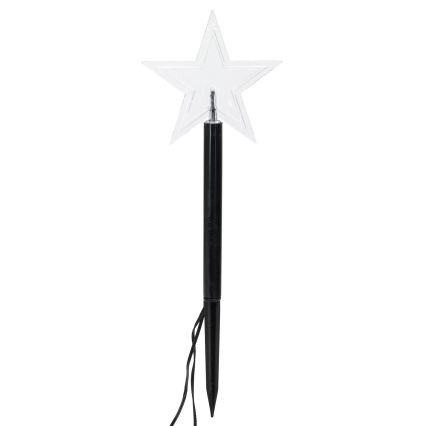 Aigostar - LED Päikesepaneeliga jõuluvalgustus LED/0,054W/1,2V 1m IP65 külm valge