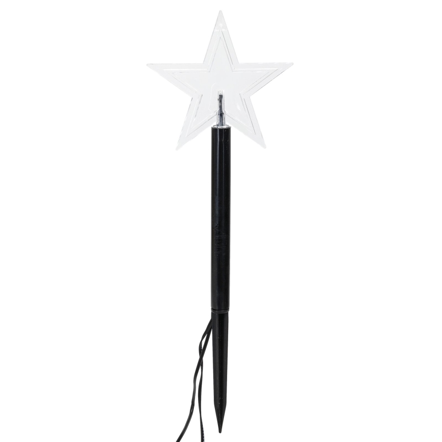 Aigostar - LED Päikesepaneeliga jõuluvalgustus LED/0,054W/1,2V 1m IP65 külm valge