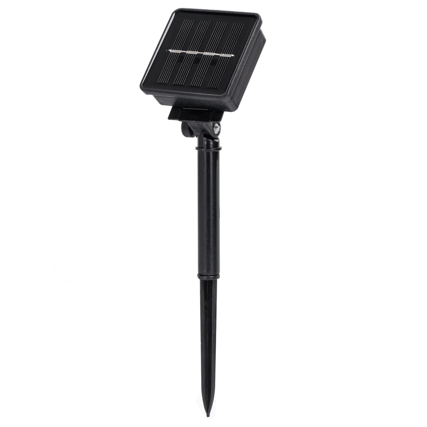 Aigostar - LED Päikesepaneeliga jõuluvalgustus LED/0,054W/1,2V 1m IP65 külm valge
