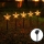 Aigostar - LED Päikesepaneeliga jõuluvalgustus LED/0,054W/1,2V 1m IP65 soe valge
