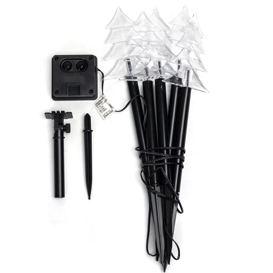 Aigostar - LED Päikesepaneeliga jõuluvalgustus LED/0,054W/1,2V 1m IP65 soe valge