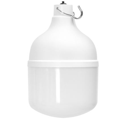 Aigostar - LED Päikesepaneeliga lühter anduriga LED/35W/12V 3000 mAh 6500K d. 10 cm + kaugjuhtimispult