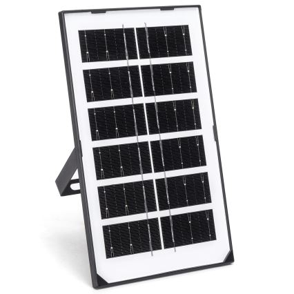 Aigostar - LED Päikesepaneeliga lühter anduriga LED/35W/12V 3000 mAh 6500K d. 10 cm + kaugjuhtimispult