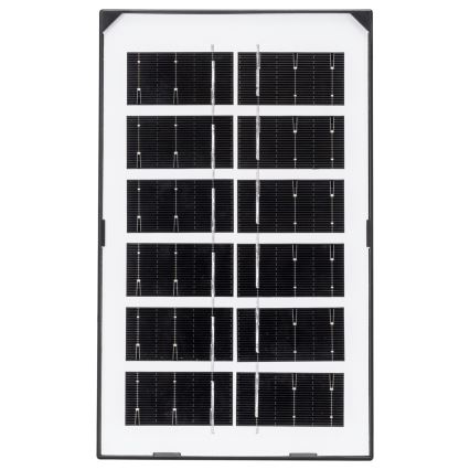 Aigostar - LED Päikesepaneeliga lühter LED/35W/12V 3000 mAh 6500K d. 15 cm + kaugjuhtimispult