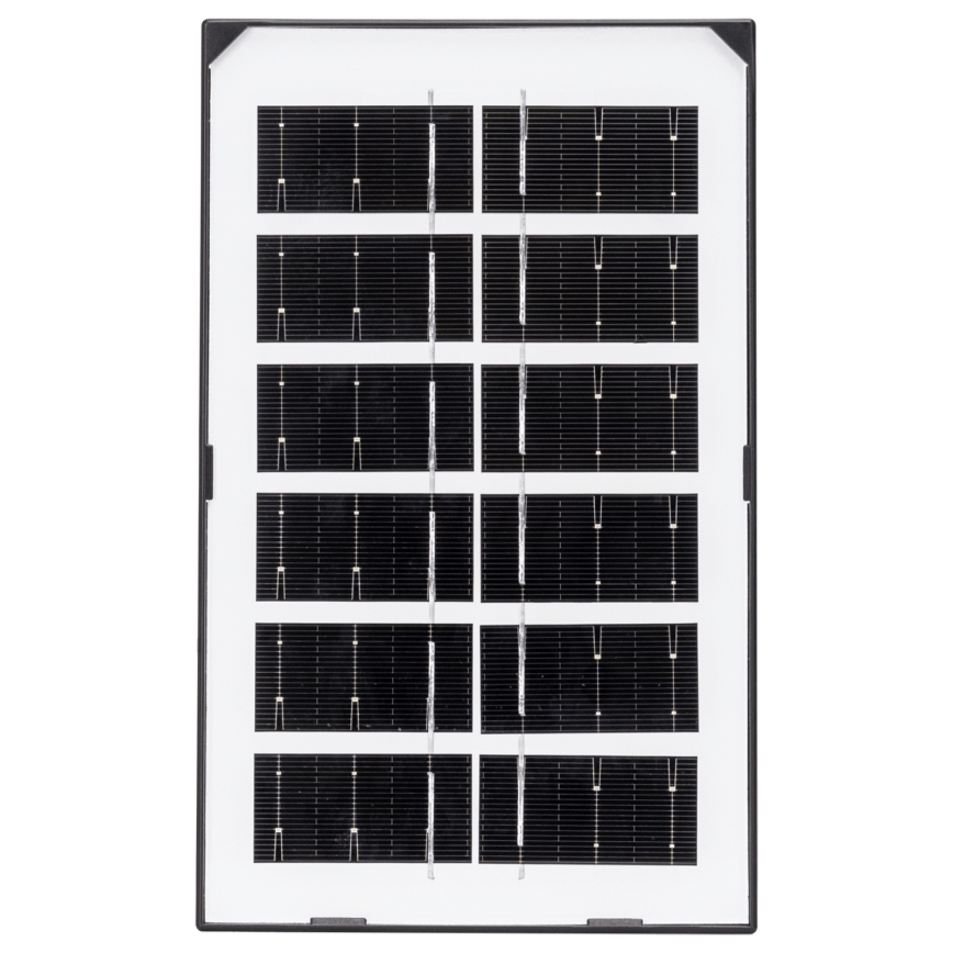 Aigostar - LED Päikesepaneeliga lühter LED/35W/12V 3000 mAh 6500K d. 15 cm + kaugjuhtimispult