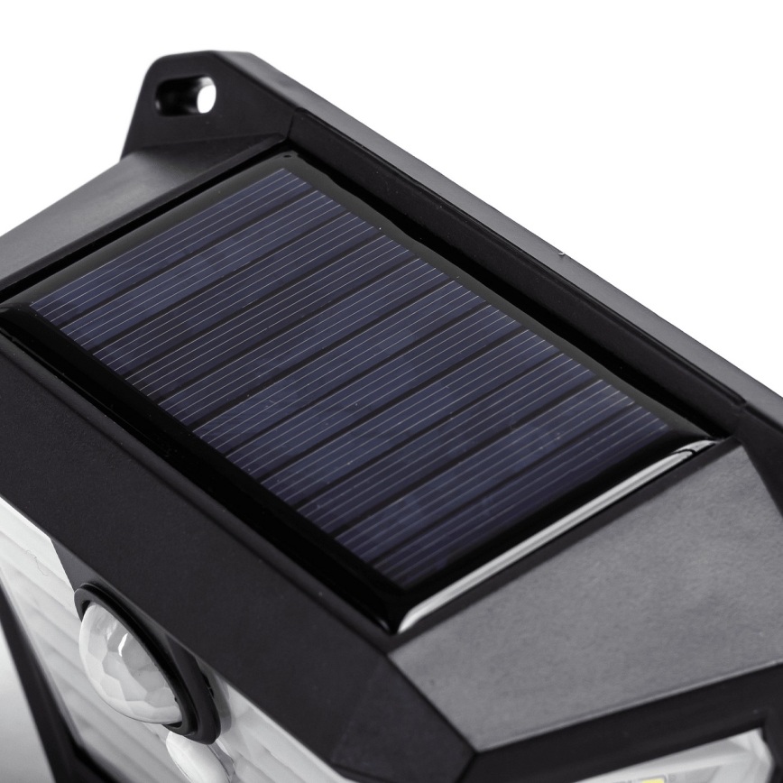 Aigostar - LED Päikesepaneeliga seinavalgusti koos anduriga LED/0,8W/5,5V 1200 mAh 6500K IP65