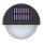 Aigostar - LED Päikesepaneeliga seinavalgusti LED/1W/1,2V must 2700K IP44