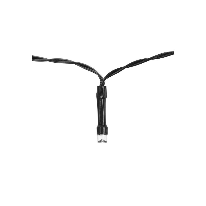 Aigostar - LED Päikesepaneeliga valguskett 100xLED/12m 300 mAh IP65 soe valge