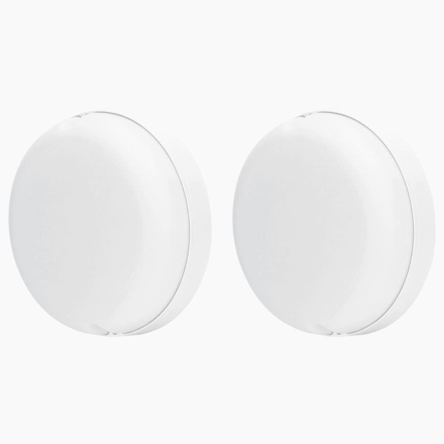Aigostar - LED Päikesepaneeliga valgusti 2xLED/35W/12V 6000 mAh 6500K d. 16,8 cm + kaugjuhtimispult