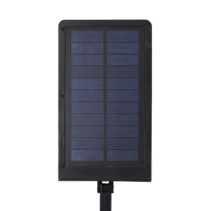 Aigostar - LED Päikesepaneeliga tänavalamp koos anduriga LED/3W/3,7V1800 mAh IP44 3000/4000/5000K + kaugjuhtimispult