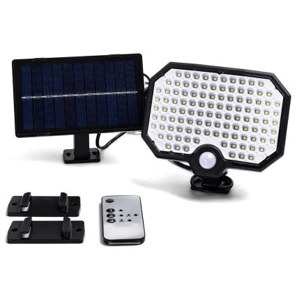 Aigostar - LED Päikesepaneeliga valgusti koos liikumisanduriga LED/2,4W/3,7V IP65
