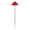Aigostar - LED Päikesepaneeliga valgusti LED/0,006W/1,2V 100 mAh 2700K IP44 punane