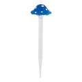 Aigostar - LED Päikesepaneeliga valgusti LED/0,006W/1,2V 100 mAh 2700K IP44 sinine