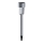 Aigostar - LED Päikesepaneeliga valgusti LED/0,006W/1,2V 29,5 cm 40 mAh matt kroom 6500K IP44