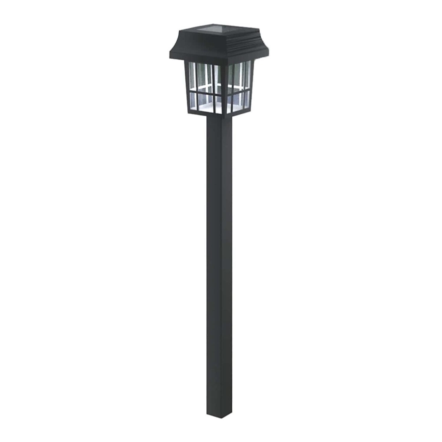 Aigostar - LED Päikesepaneeliga valgusti LED/0,006W/1,2V 32 cm 40 mAh must 6500K IP44