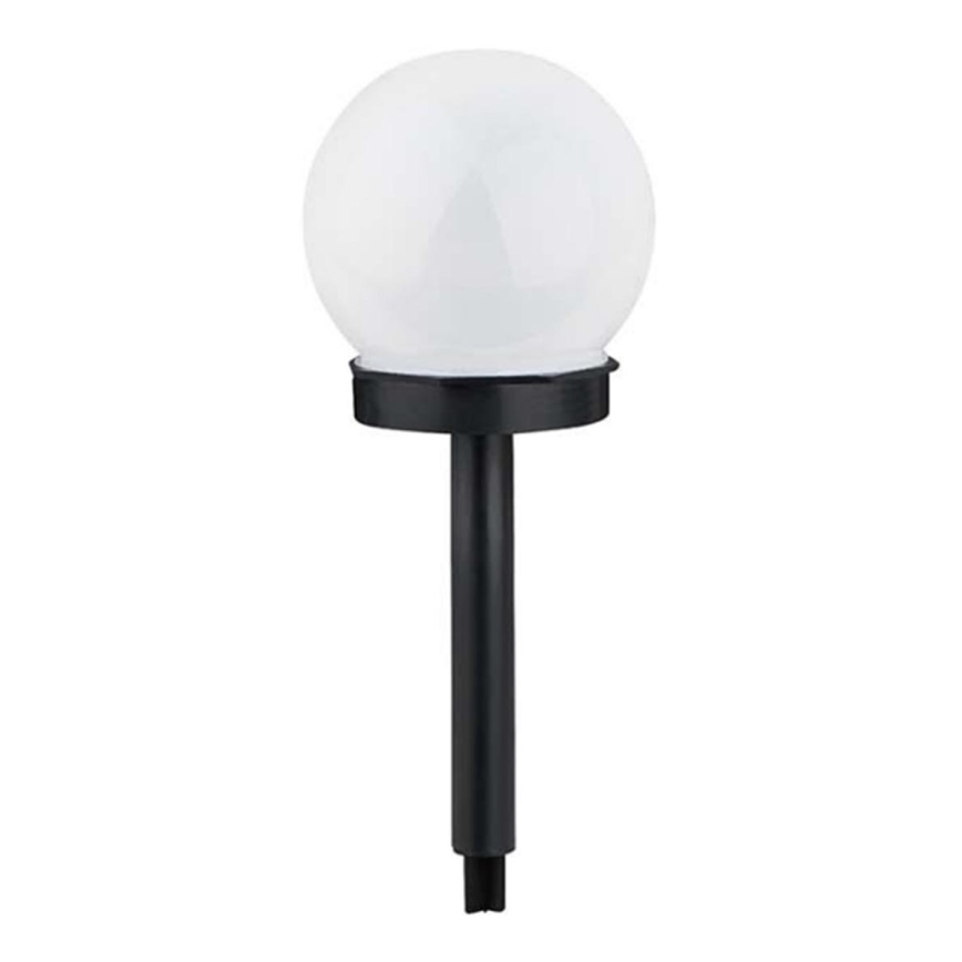 Aigostar - LED Päikesepaneeliga valgusti LED/0,006W/1,2V 33cm 40 mAh must 6500K IP44