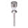 Aigostar - LED Päikesepaneeliga valgusti LED/0,006W/1,2V 35,5cm matt kroom 2700K IP44 100 mAh