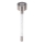 Aigostar - LED Päikesepaneeliga valgusti LED/0,006W/1,2V 36,7cm matt kroom 2700K 40 mAh IP44