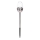 Aigostar - LED Päikesepaneeliga valgusti LED/0,006W/1,2V 38,2cm matt kroom 2700K IP44 40 mAh
