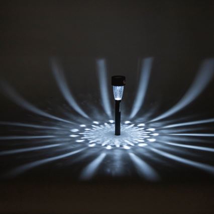 Aigostar - LED Päikesepaneeliga valgusti LED/0,006W/1,2V 40 mAh 6500K IP44 29,7 cm