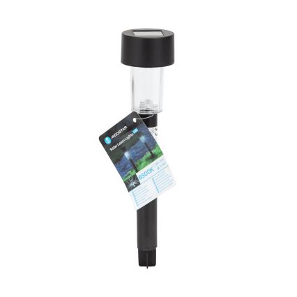 Aigostar - LED Päikesepaneeliga valgusti LED/0,006W/1,2V 40mAh 6500K IP44 29,5 cm