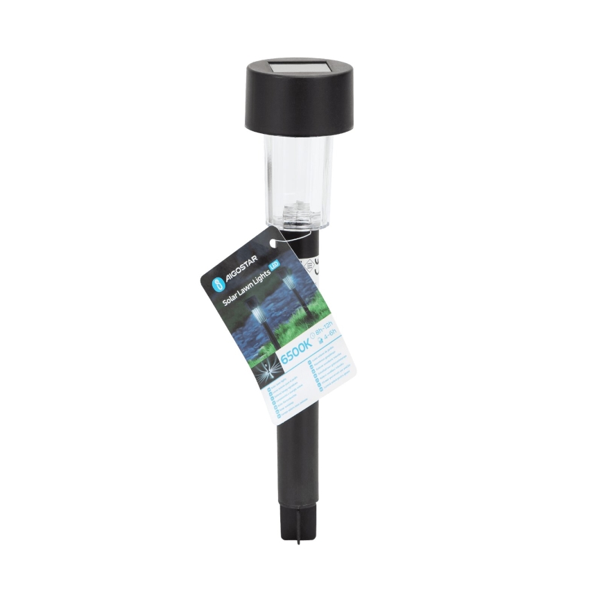 Aigostar - LED Päikesepaneeliga valgusti LED/0,006W/1,2V 40mAh 6500K IP44 29,5 cm