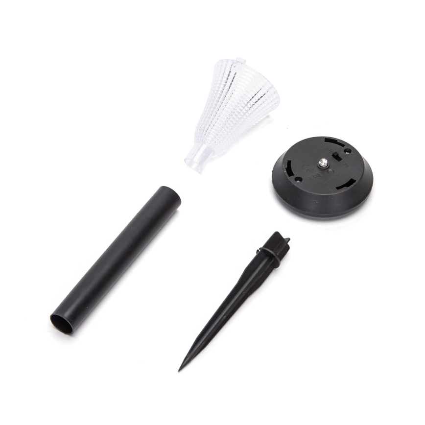 Aigostar - LED Päikesepaneeliga valgusti LED/0,006W/1,2V 40mAh 6500K IP44 30,5 cm