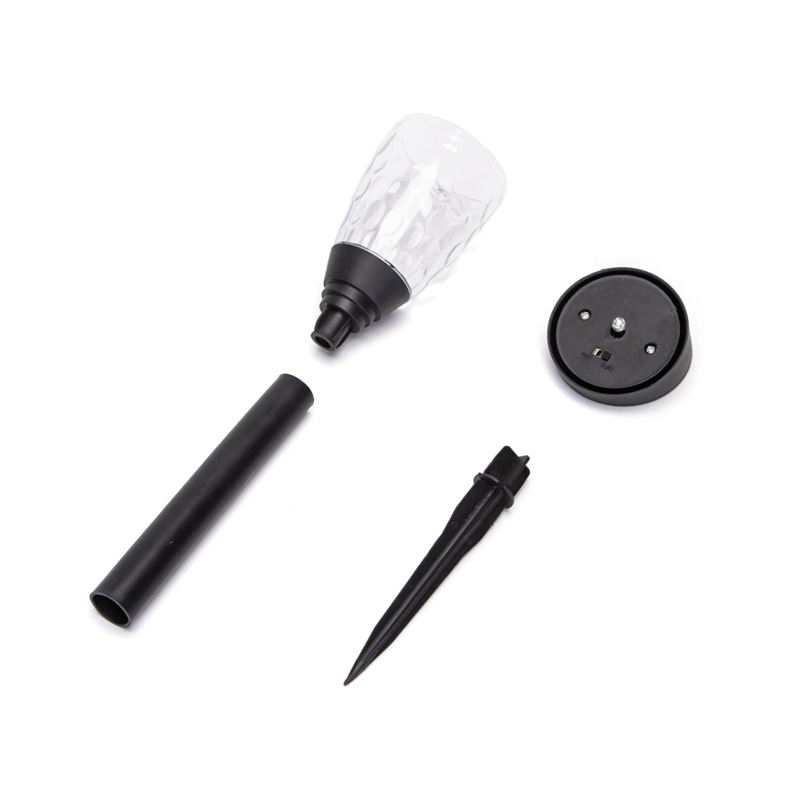 Aigostar - LED Päikesepaneeliga valgusti LED/0,006W/1,2V 40mAh 6500K IP44 34,5 cm täht